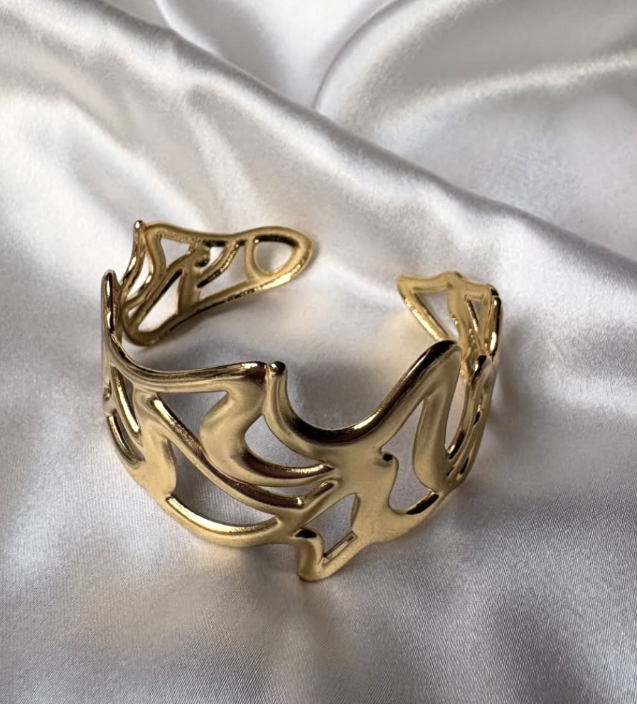Stainless Steel Cuff Bracelet for Women