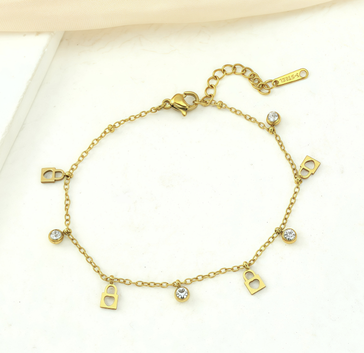 Charm Chain Bracelets for Women